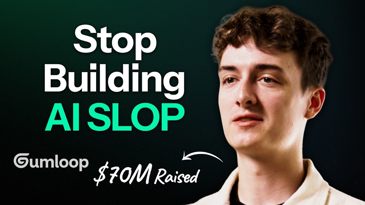 "50 AI Agents Running My Company" Is a Lie. Here's How I Build It | Gumloop, Max Brodeur-Urbas episode