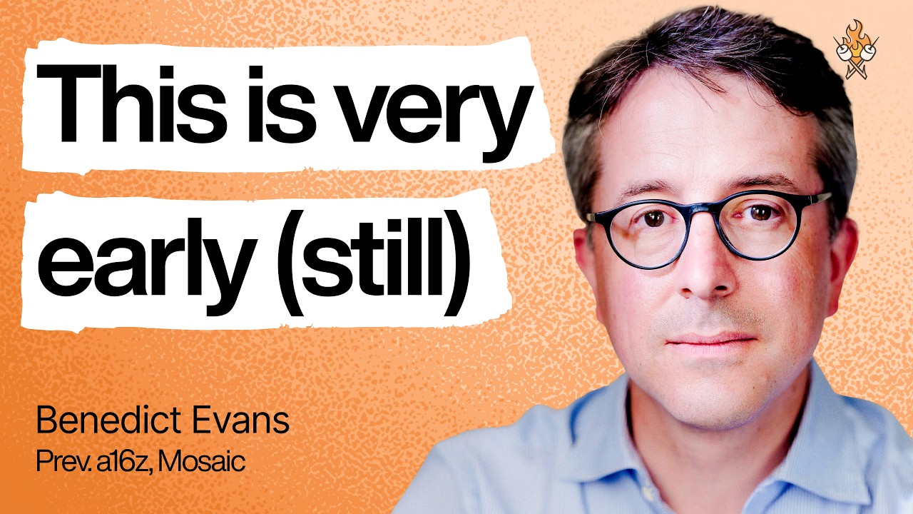 A rational conversation on where AI is actually going | Benedict Evans episode