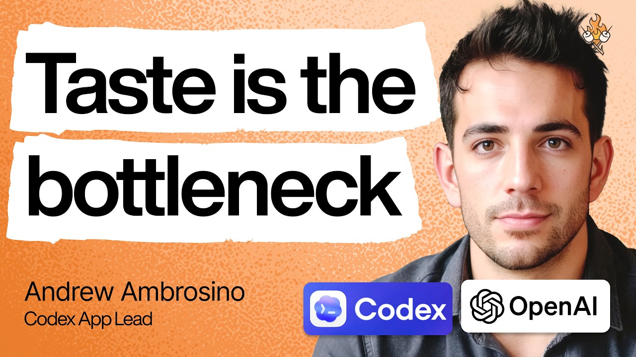 OpenAI Codex lead on the new shape of product work | Andrew Ambrosino episode