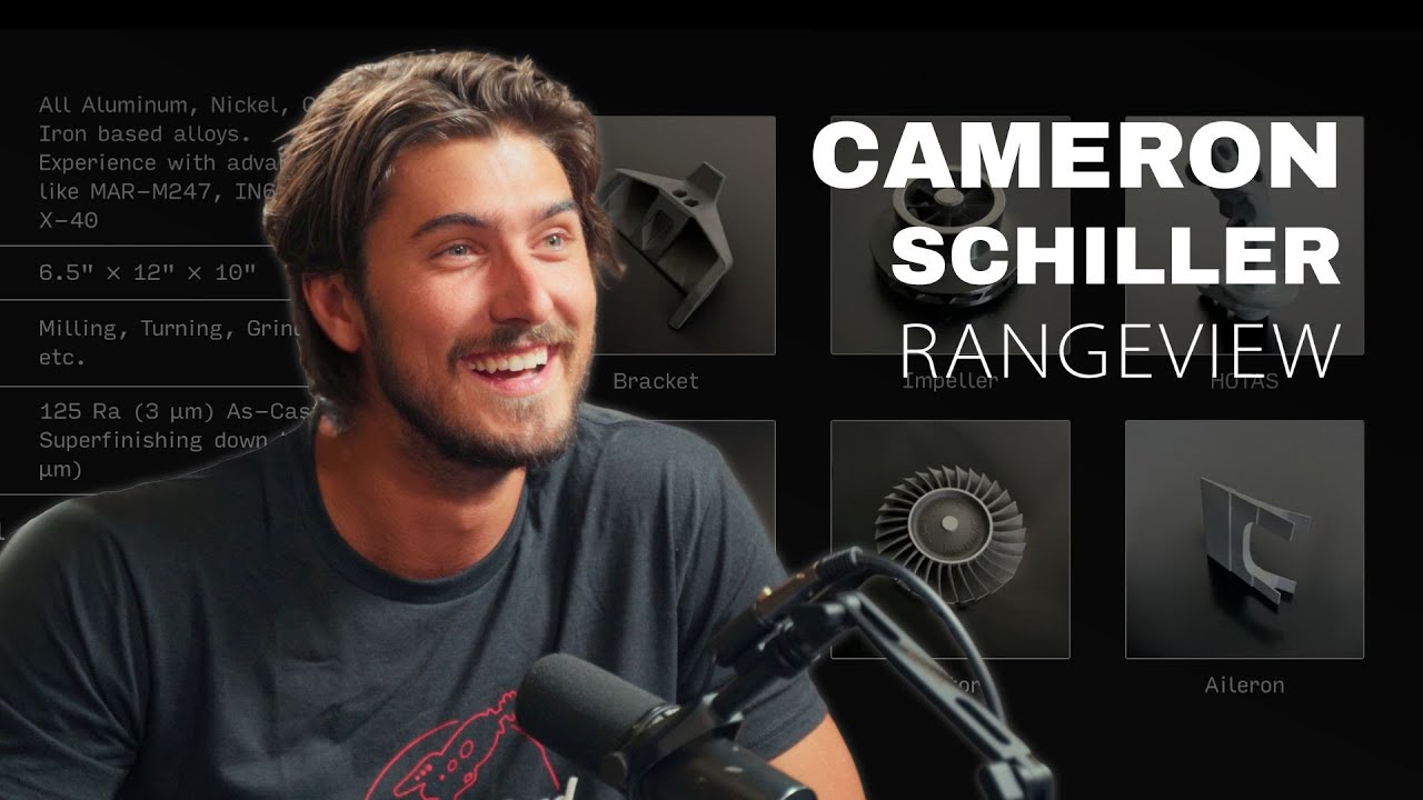 #37 - Manufacturing, America, China | Cameron Schiller, CEO Rangeview episode