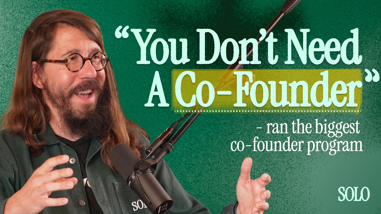 Do You Really Need A Co-Founder? with Julian Weisser (Solo Founders) episode