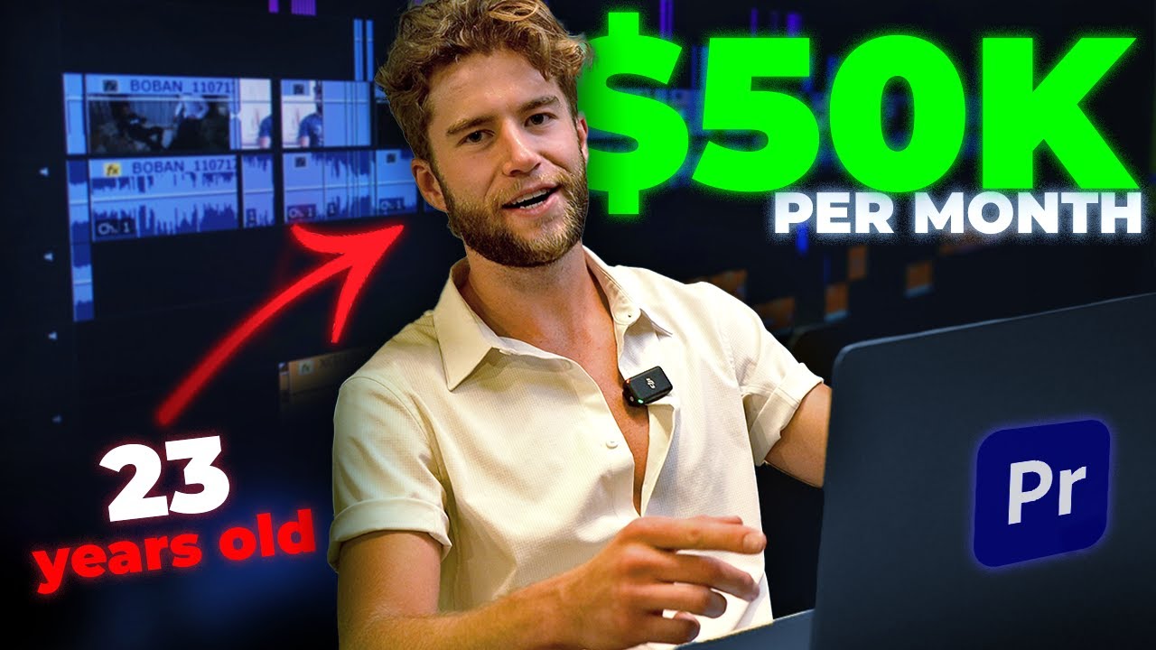 He Built A $600,000 One Person Business (with video editing) episode