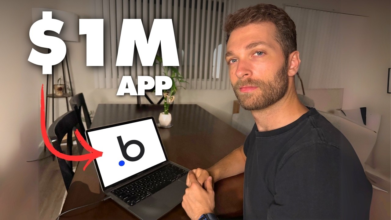 I Built a $1M SaaS 100% with No Code (Bubble) episode