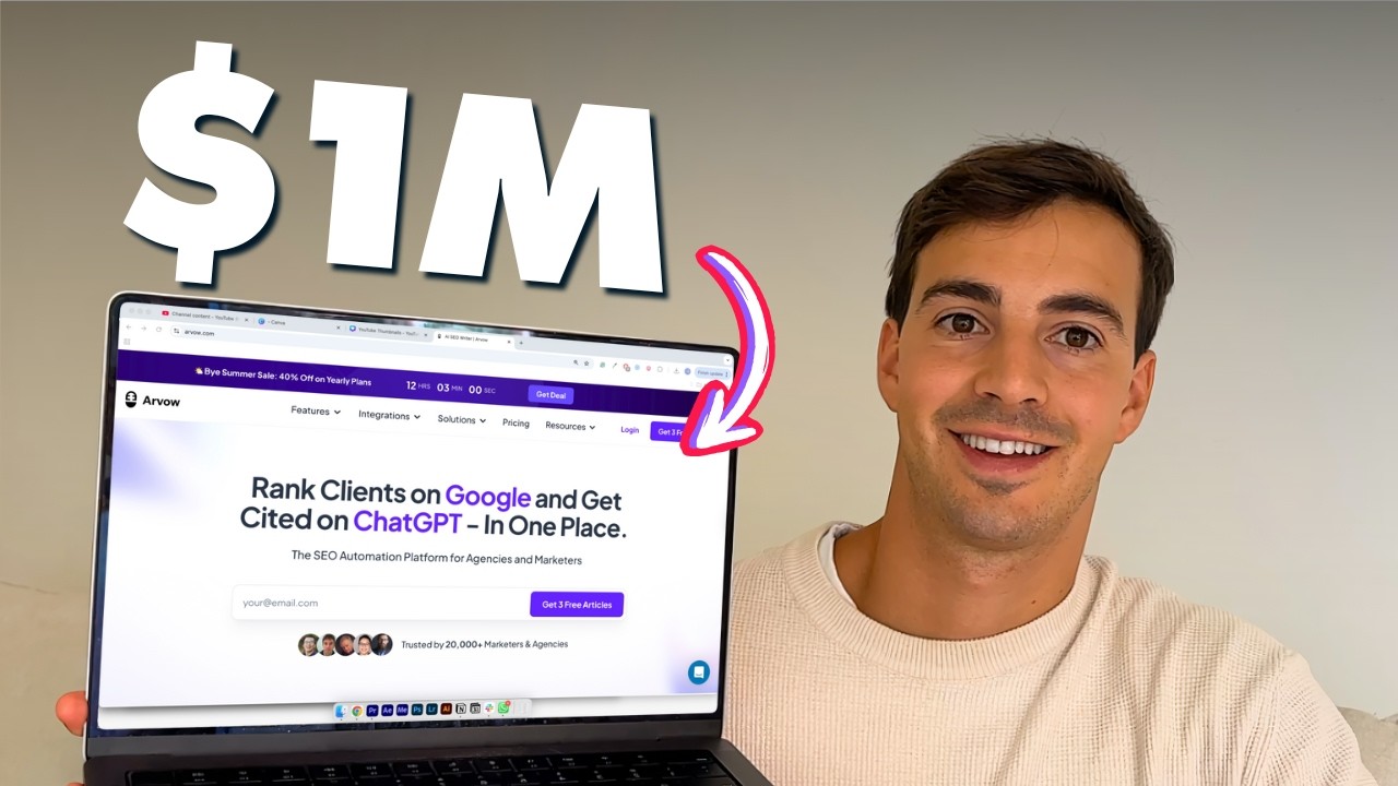 I Built a $1M SaaS Using YouTube episode