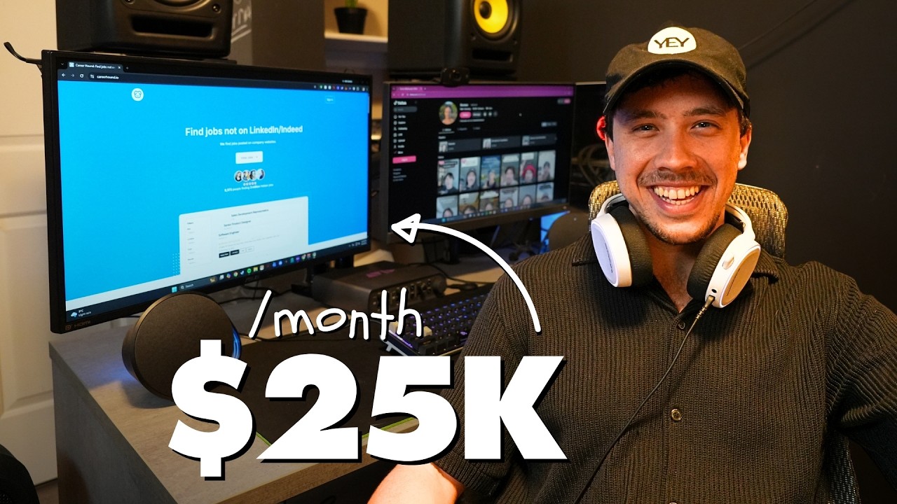 I make $25K/month from one simple website episode