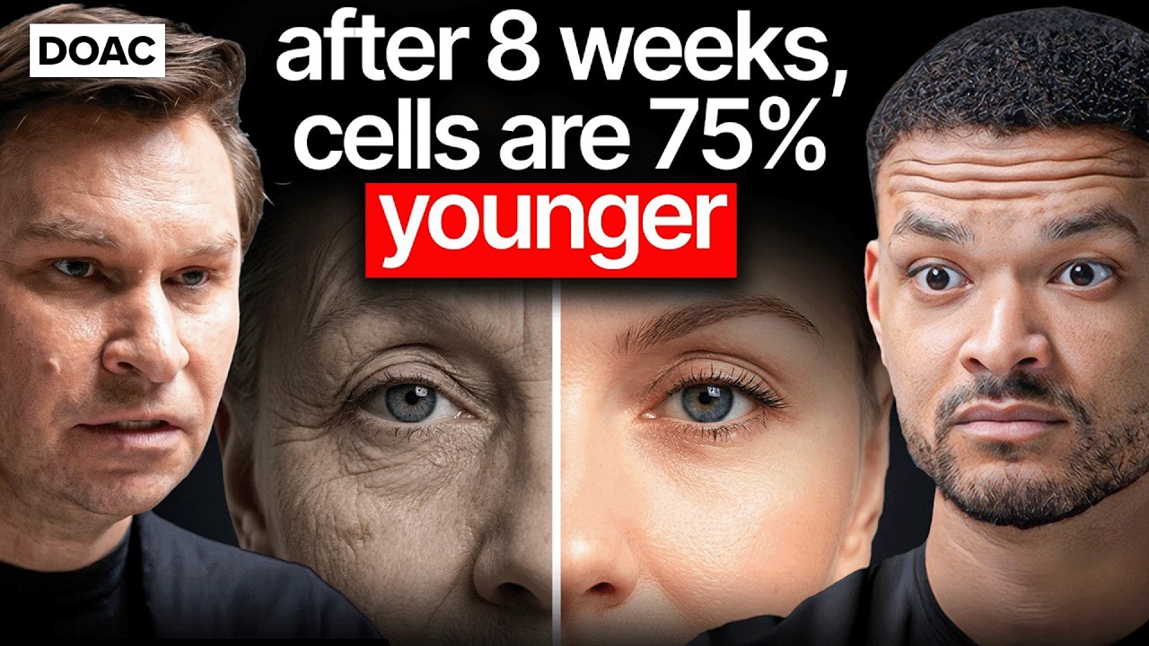 Dr David Sinclair: Can Aging Be Reversed? After 8 Weeks, Cells Appeared 75% Younger In Tests! episode