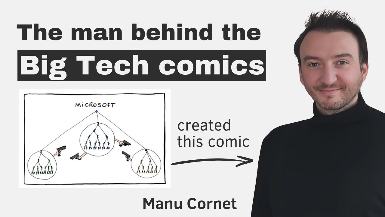 The man behind the Big Tech comics – with Manu Cornet episode